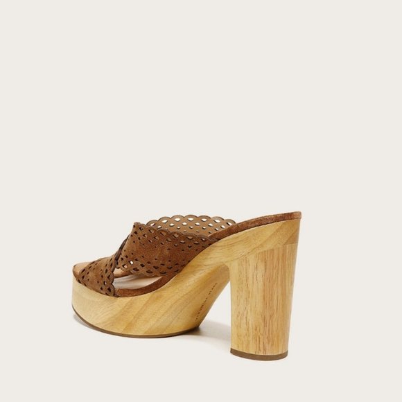 Veronica Beard Gaynor Platform Sandal 10 NEW - Picture 3 of 4